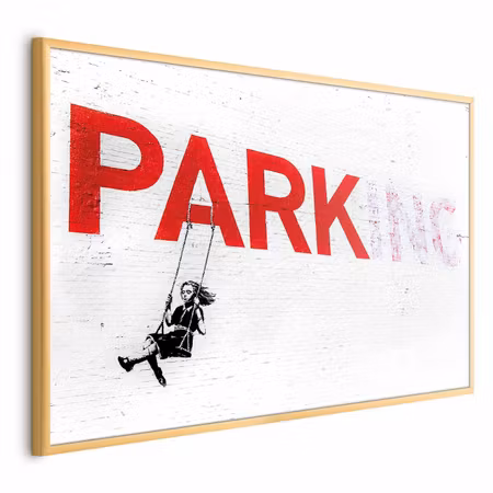 Poster med ram - Park-ing