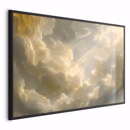 Poster med ram - Fascinating play of colors the