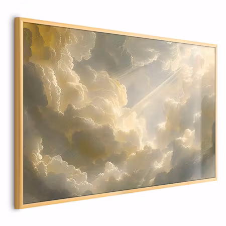 Poster med ram - Fascinating play of colors the