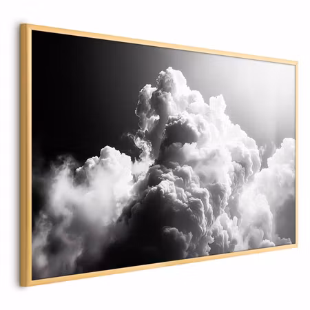 Poster med ram - Clouds like dreams let the sun a
