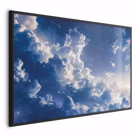 Poster med ram - Starry clouds and soft light a