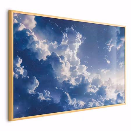 Poster med ram - Starry clouds and soft light a
