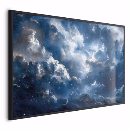 Poster med ram - Astronomical wonders clouds and