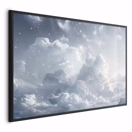 Poster med ram - Astral calm stars scattered over