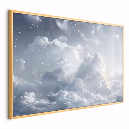Poster med ram - Astral calm stars scattered over