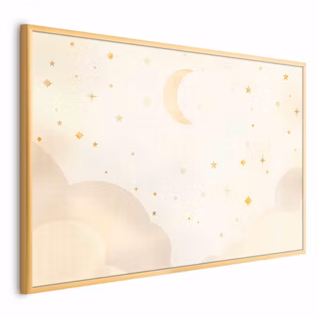 Poster med ram - Starry night