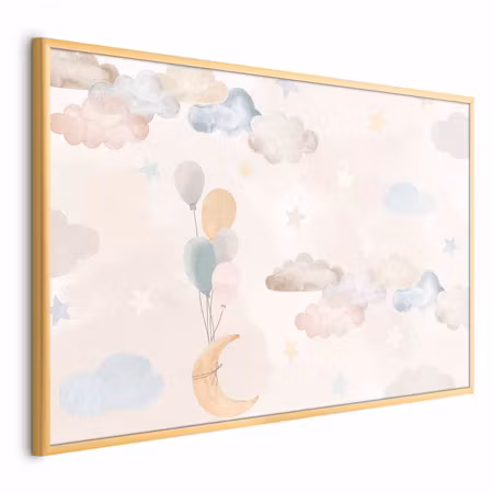 Poster med ram - Fairytale sky