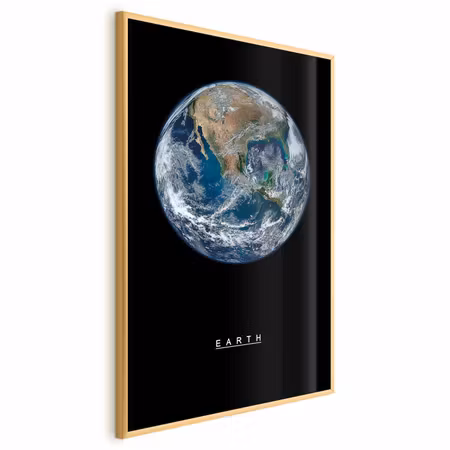 Poster med ram - Earth