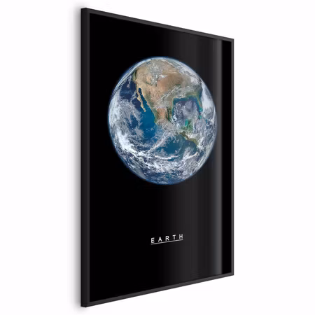 Poster med ram - Earth