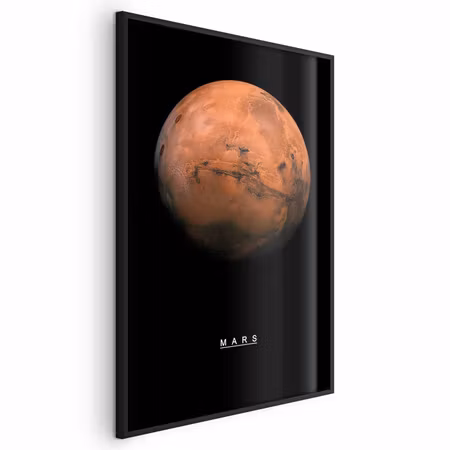 Poster med ram - Mars