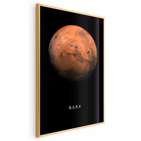 Poster med ram - Mars