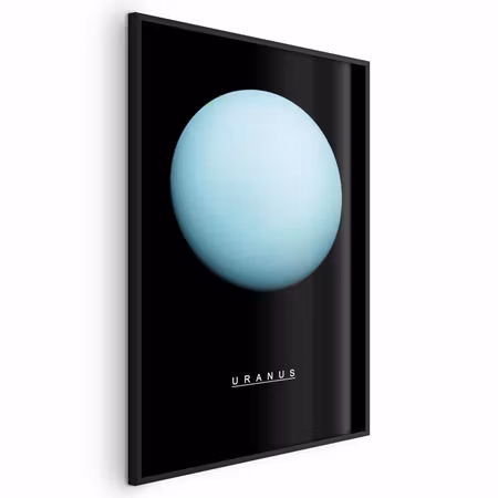 Poster med ram - Uranus