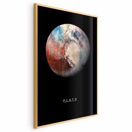 Poster med ram - Pluto
