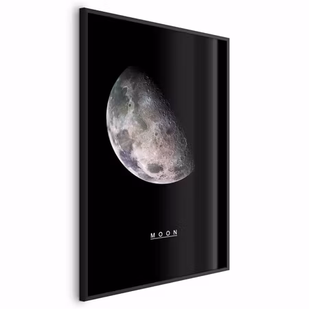 Poster med ram - Moon