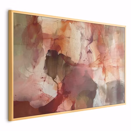 Poster med ram - Spring composition - glimmers in
