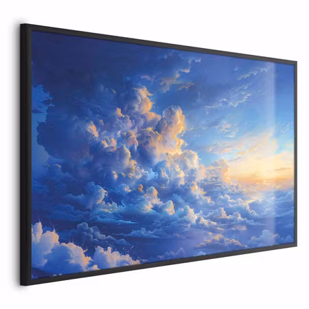 Poster med ram - When the sky becomes canvas a of
