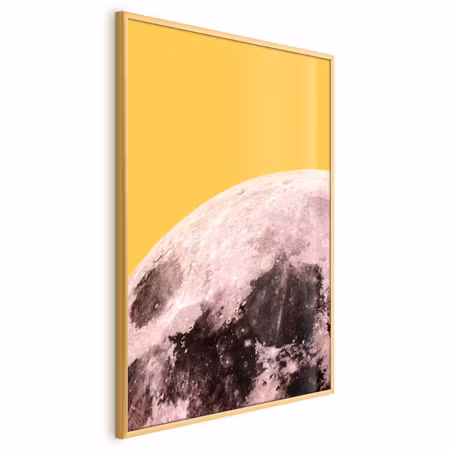 Poster med ram - Sunny moon