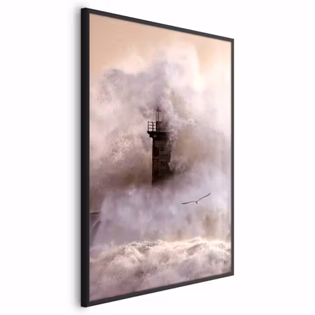 Poster med ram - Storm