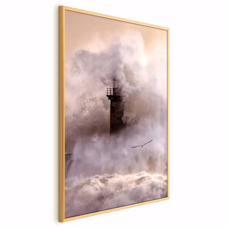 Poster med ram - Storm