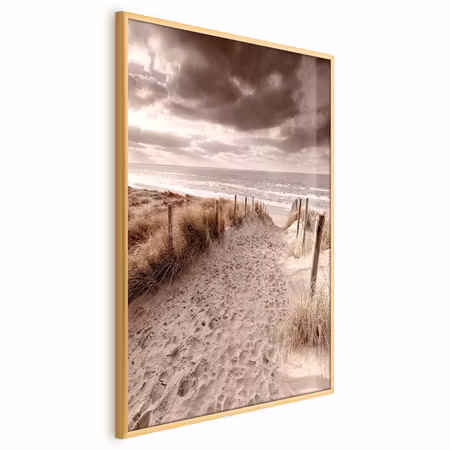 Poster med ram - Distant dune
