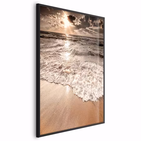 Poster med ram - Space of waves