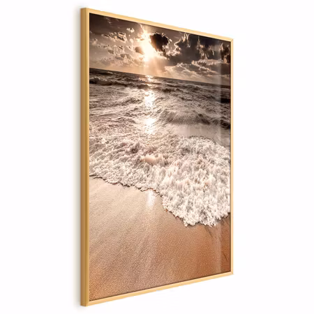 Poster med ram - Space of waves