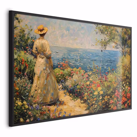 Poster med ram - Nostalgic impression - a pensive