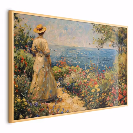 Poster med ram - Nostalgic impression - a pensive