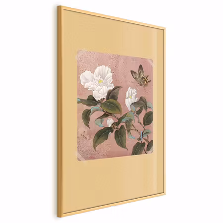 Poster med ram - Azalea flower