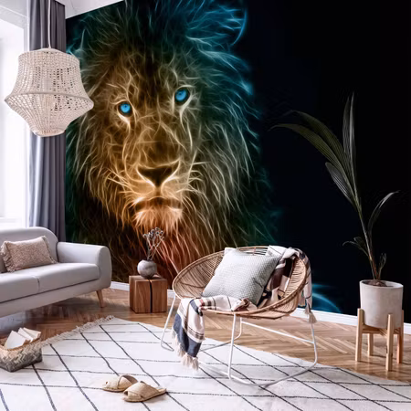 Fototapeter - Abstract Lion