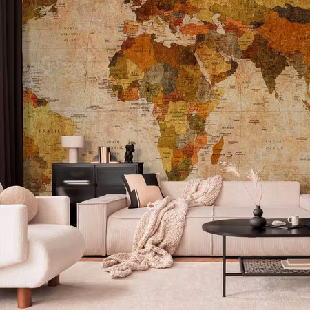 Fototapeter - Old World Map