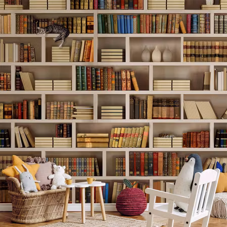 Fototapeter - Home Library