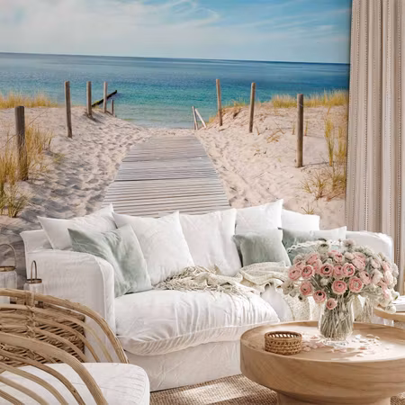 Fototapeter - Holiday At the Seaside