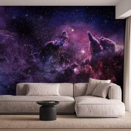 Fototapeter - Purple Nebula