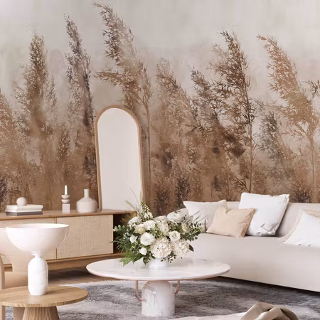 Fototapeter - Tall Grasses Brown