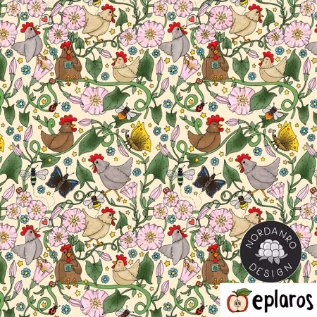 Malva Creme Jersey // 0,9m