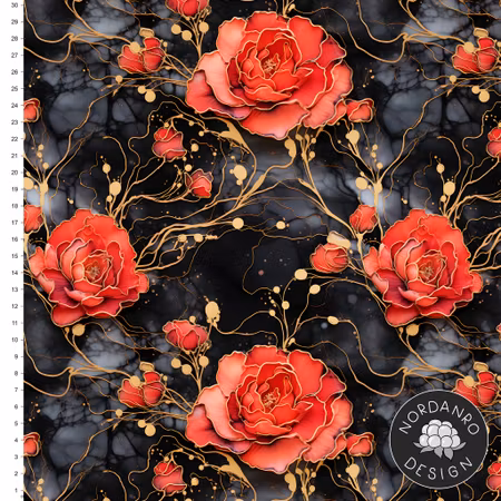 Ink Roses Jersey // 1,8m