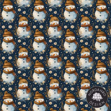 Snowman Flora Jersey