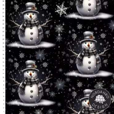 Snowman Black College