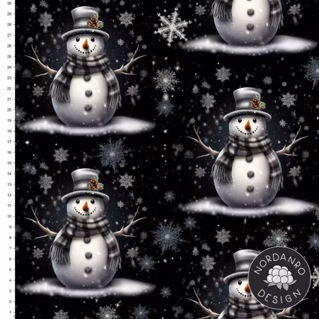 Snowman Black College