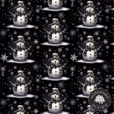 Snowman Black College