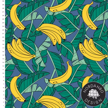 Bananas Mid Blue Jersey // 0,6m