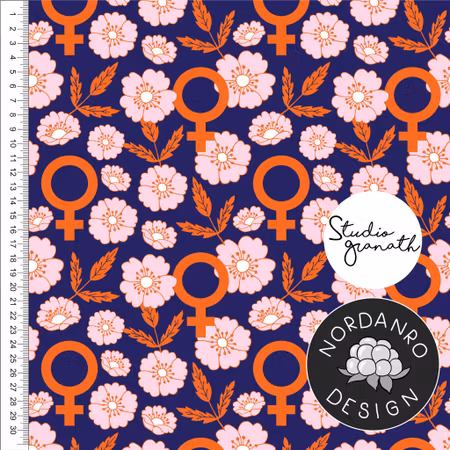 Elvira Blueberry Canvas