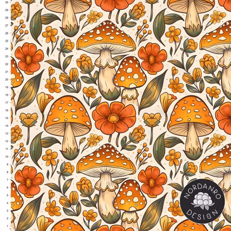 Mushroom Flora Jersey // 0,8m