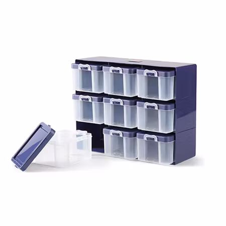 PRYM Förvaringsbox 9 lådor