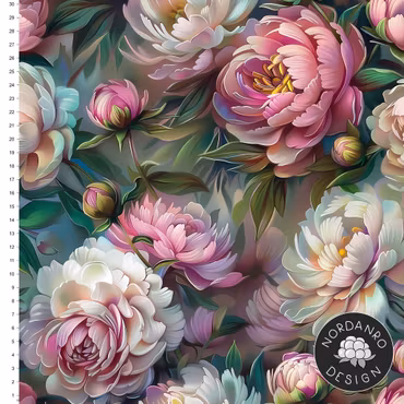 Peony Viscose Jersey