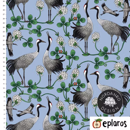 Cranes Angel Blue (22) Jersey // 1m