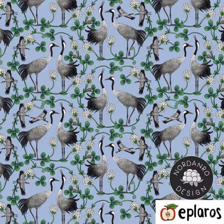 Cranes Angel Blue (22) Jersey // 1m