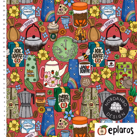 Kaffe Crimson (19) Jersey // 1m