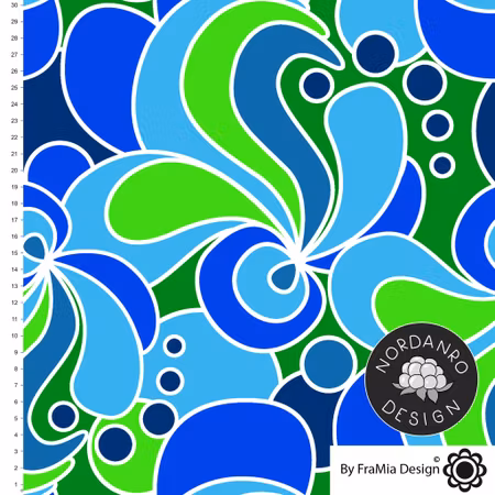 Lydia Candy Blue Jersey